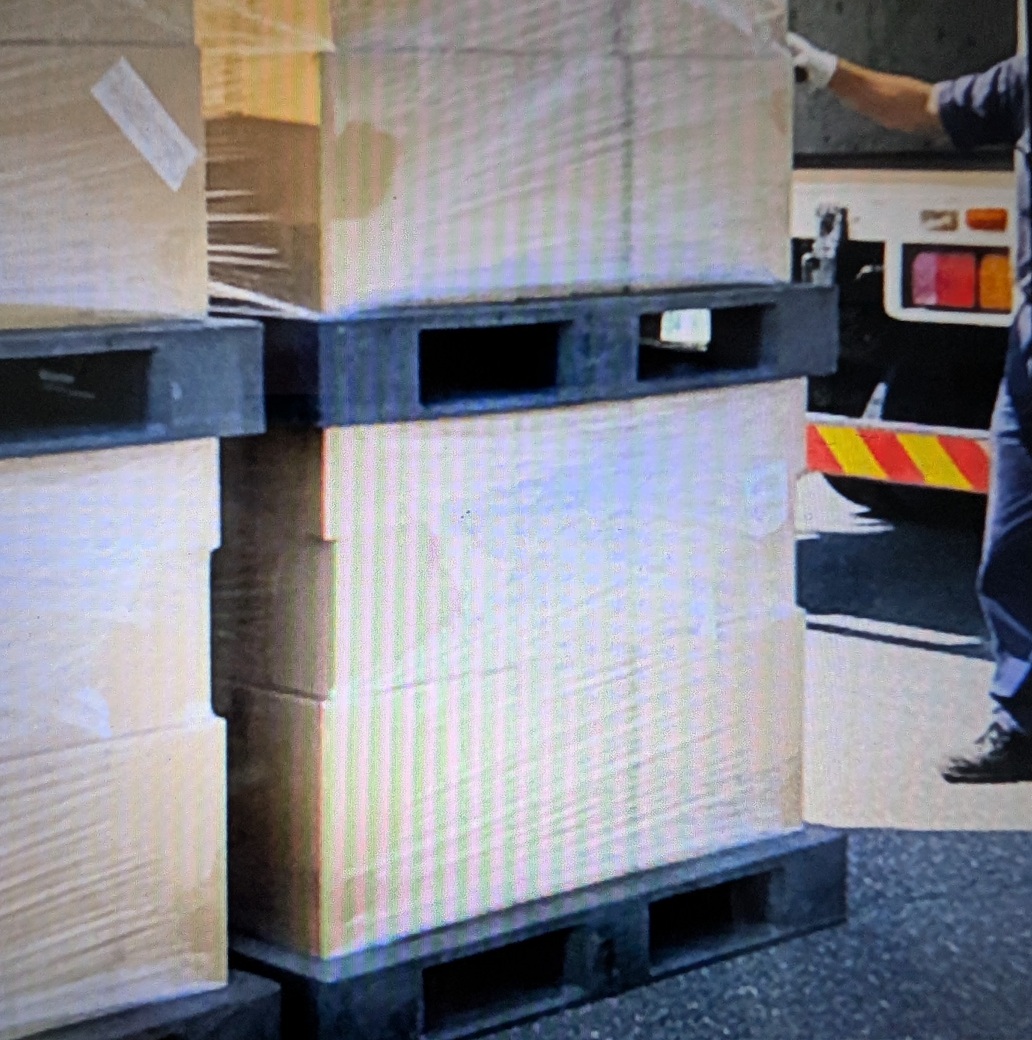 出荷用の中古パレット